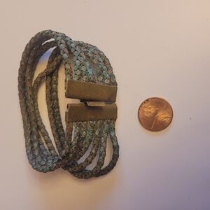 Elegant Copper Braided Bracelet